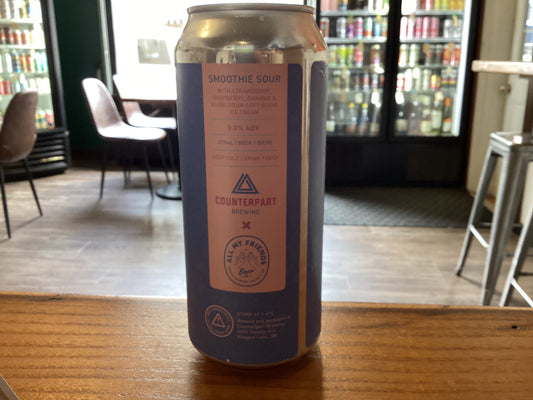 COUNTERPART/ALL MY FRIENDS ZOMBIE GUSHER SMOOTHIE SOUR 473 ML