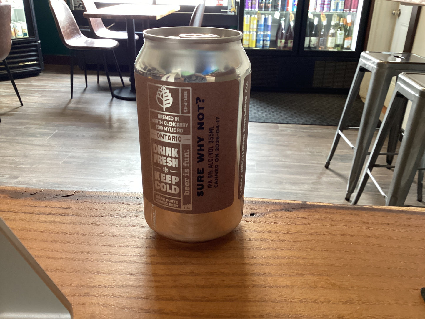 WOOD BROTHERS SURE WHY NOT? HAZY IPA 355 ML