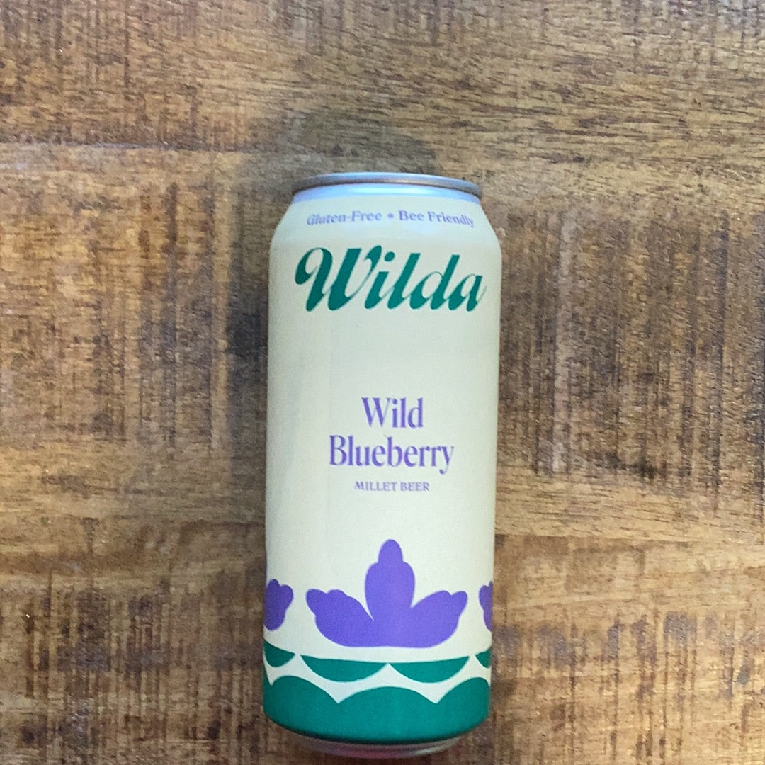 WILDA - WILD BLUEBERRY MILLET BEER - 473mL