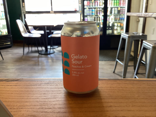 FINE BALANCE GELATO SOUR PEACHES & CREAM 355 ML