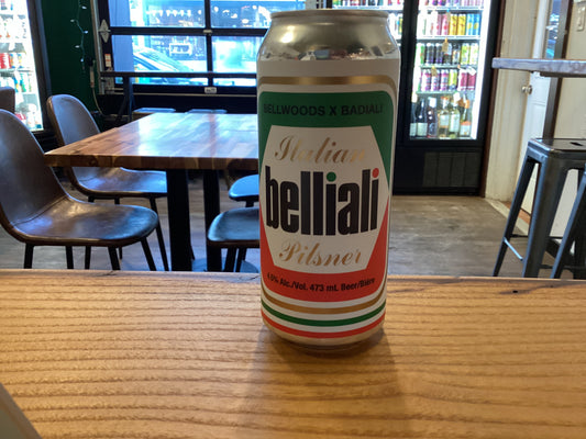 BELLWOODS BELLIALI ITALIAN PILSNER 473 ML