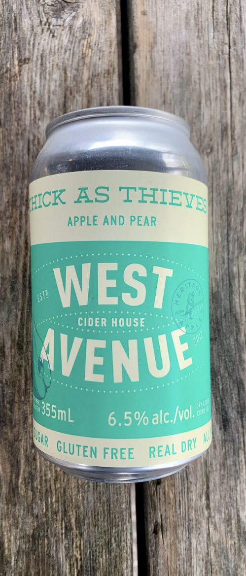WEST AVE CIDER THICK AS THIEVES 355mL