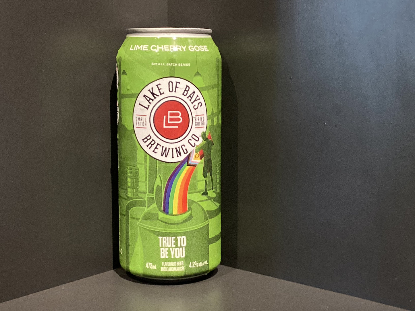 LAKE OF BAYS BREWING CO. - PRIDE 23 - LIME CHERRY GOSE 473mL