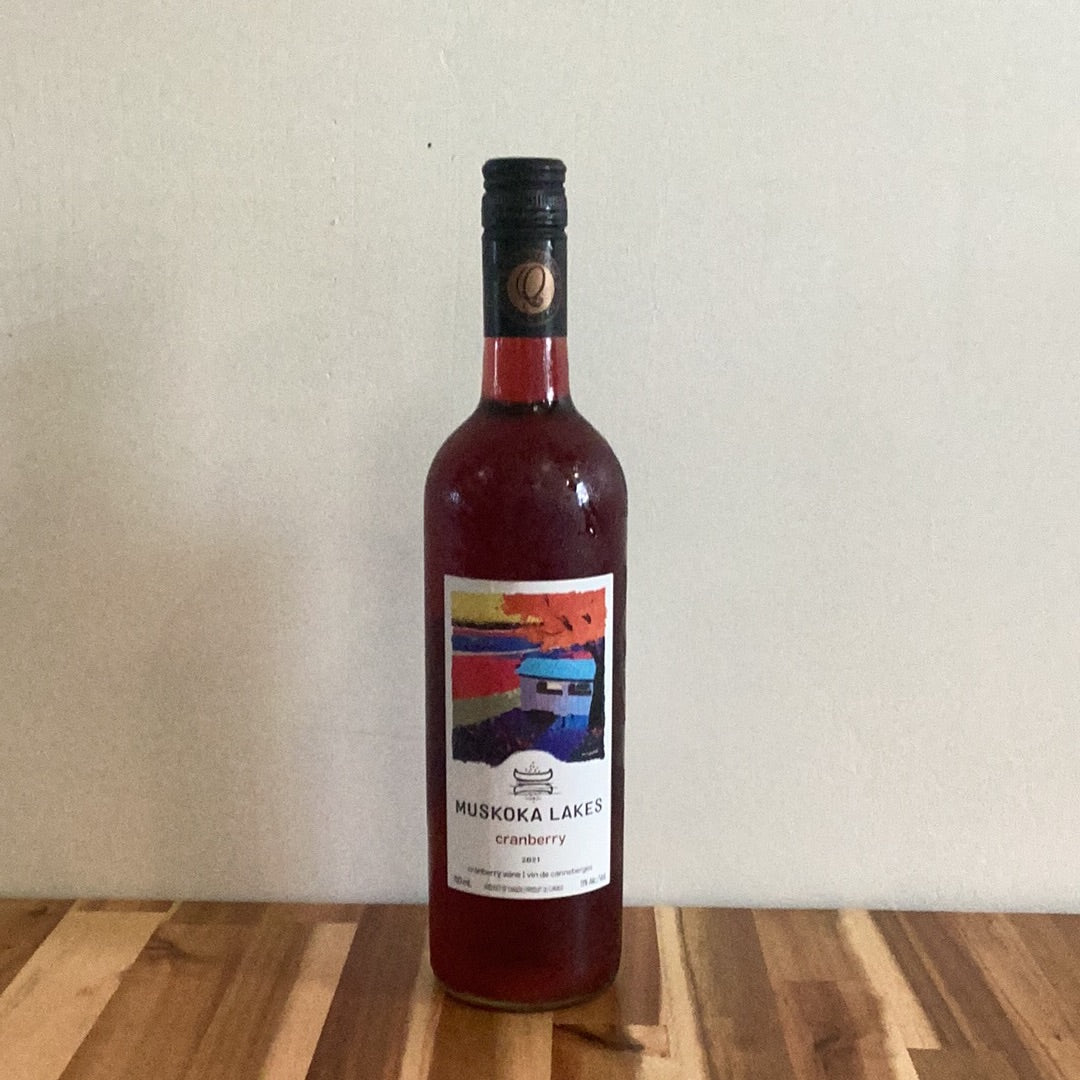 Muskoka Lakes Cranberry Wine (750 ml)