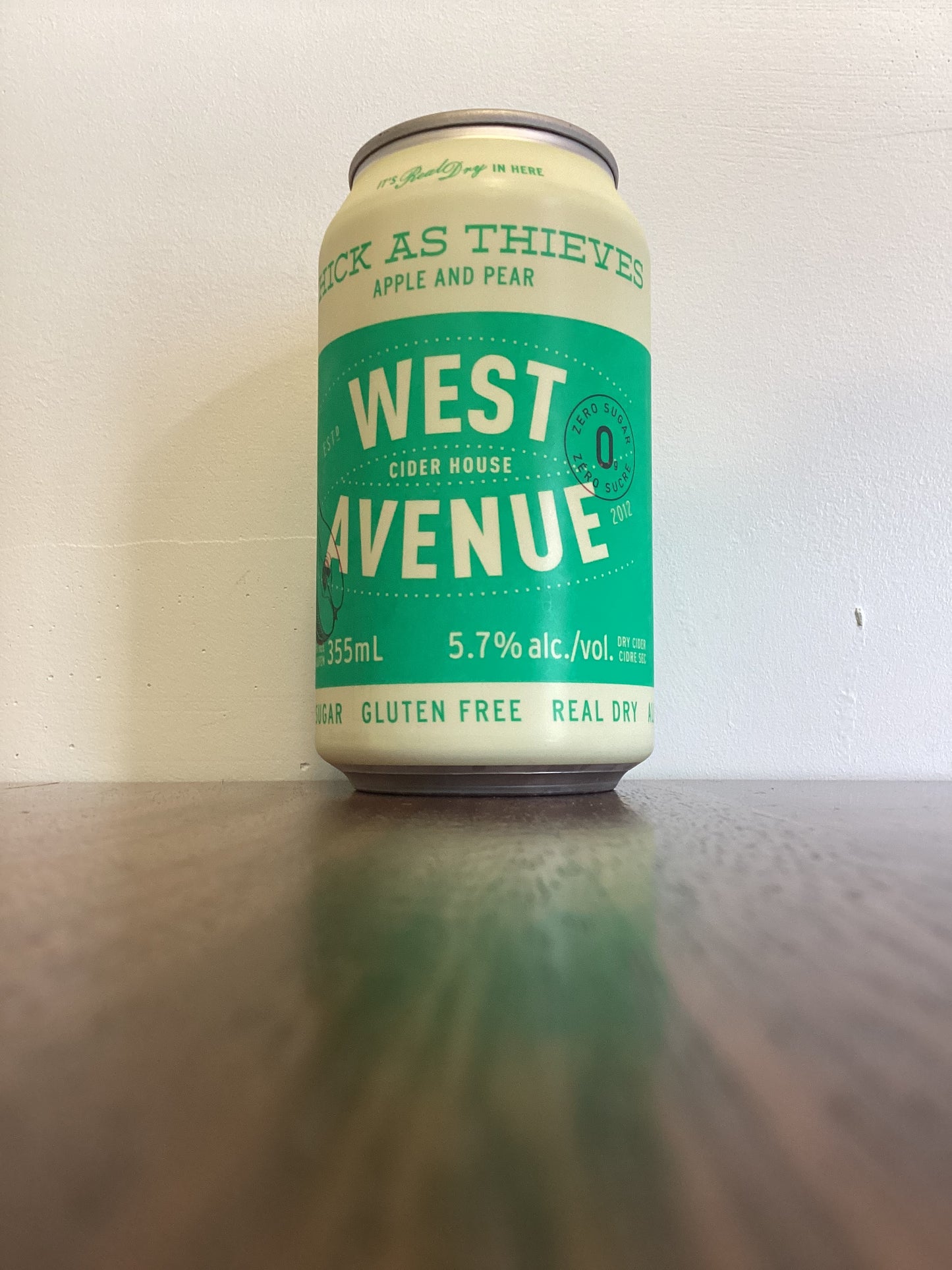WEST AVENUE CIDER THICK AS THIEVES 355mL