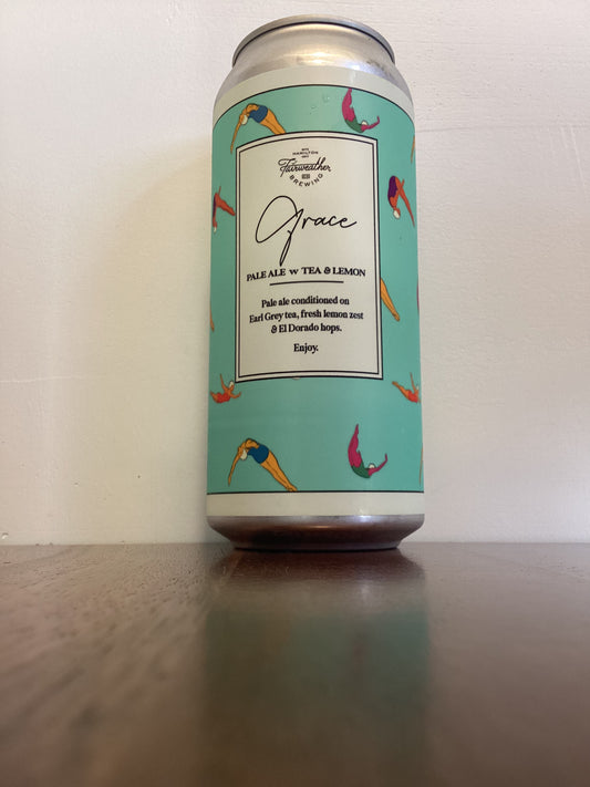 FAIRWEATHER BREWING GRACE PALE ALE W/TEA & LEMON 473mL