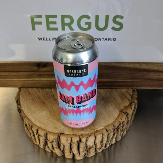 WISHBONE BREWING JAM BAND BLACKBERRY SOUR 473mL