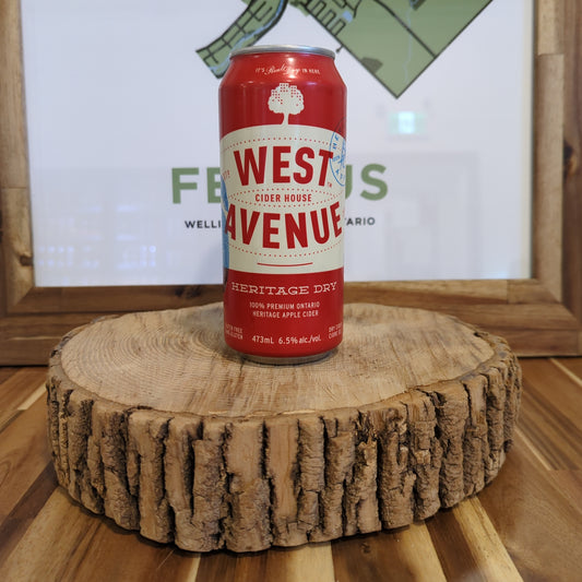 WEST AVENUE CIDER HERRITAGE DRY 473mL