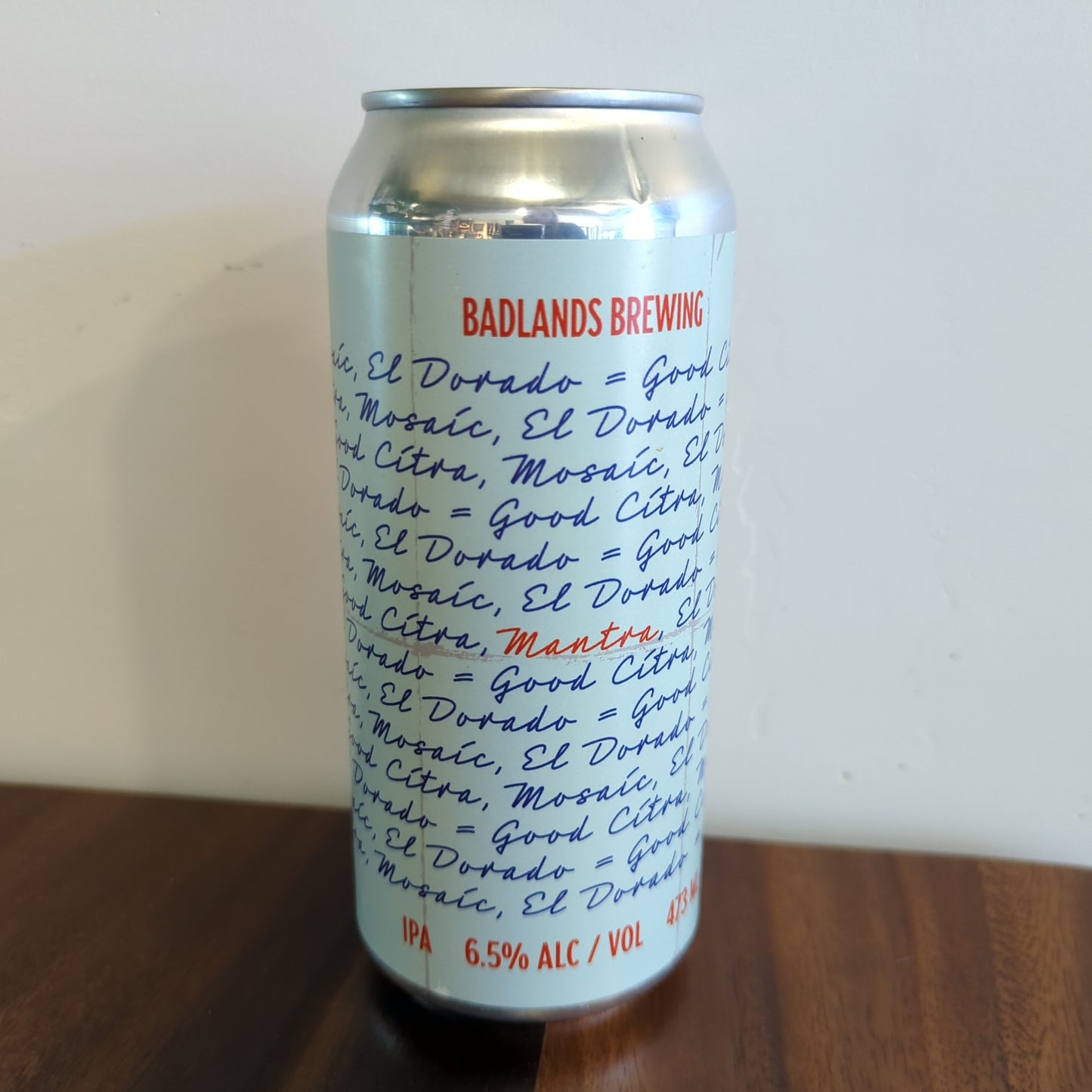 BADLANDS BREWING MANTRA IPA 473mL