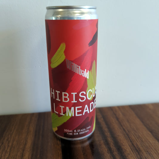 WILLIBALD GIN HIBISCUS LIMEADE 355mL