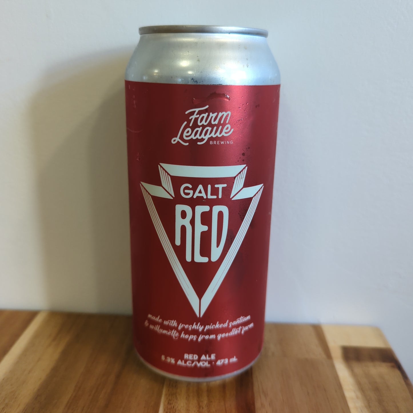 FARM LEAGUE BREWING GALT RED ALE 473 mL