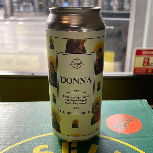 FAIRWEATHER BREWING DONNA PILSNER 473mL